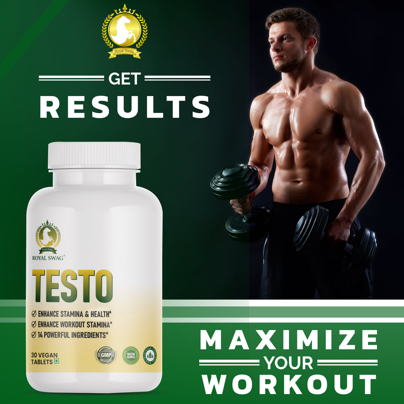 Natural Testosterone Tablet 30 Pcs Pack - Image 2