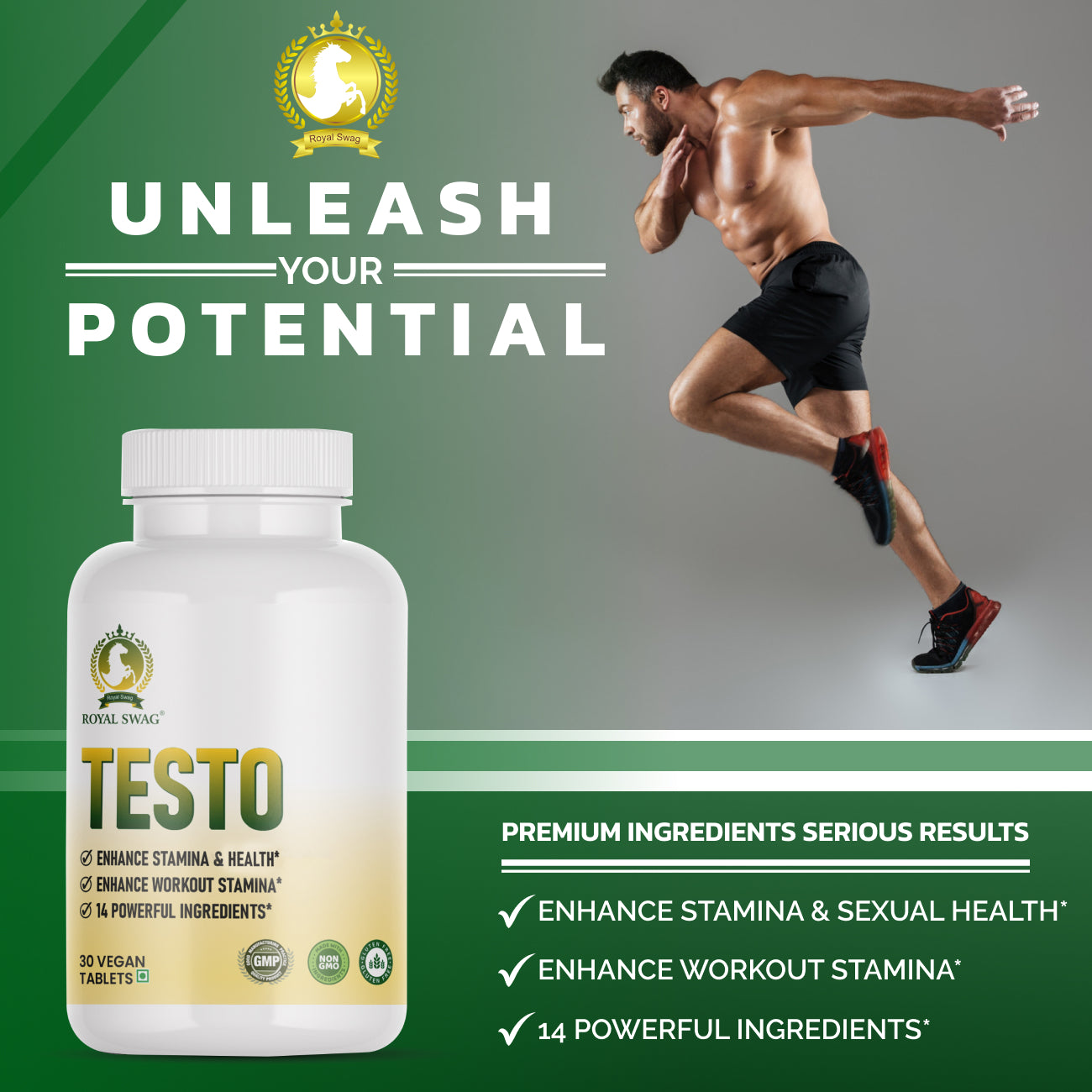 Natural Testosterone Tablet 30 Pcs Pack - Image 3