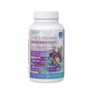 Nutriop® Resveratrol + Quercetin 700mg - Foundational SIRT1 Longevity Stack (60 Capsules)