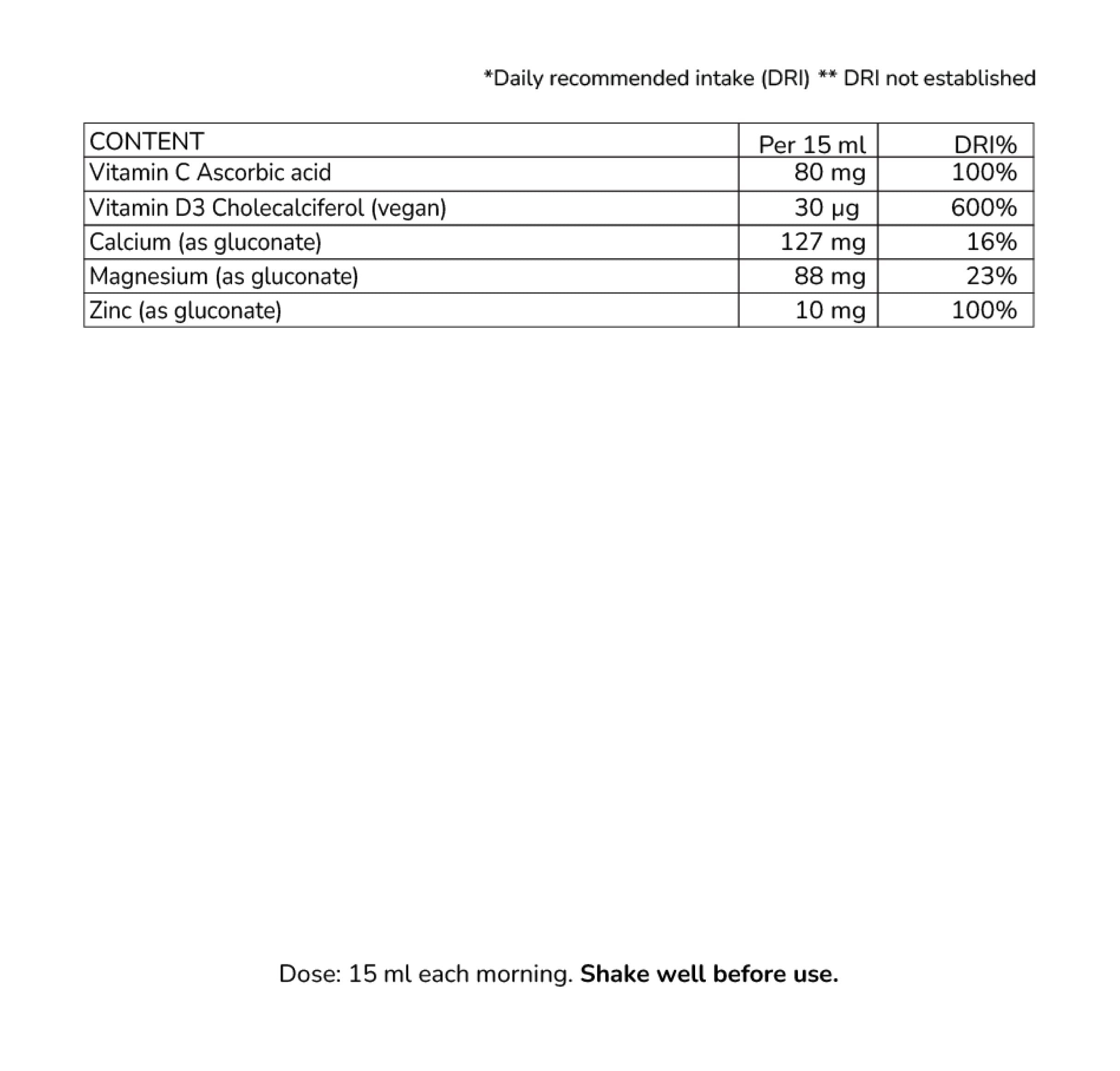 Calcium - Magnesium Advanced Liquid Formula - Image 2