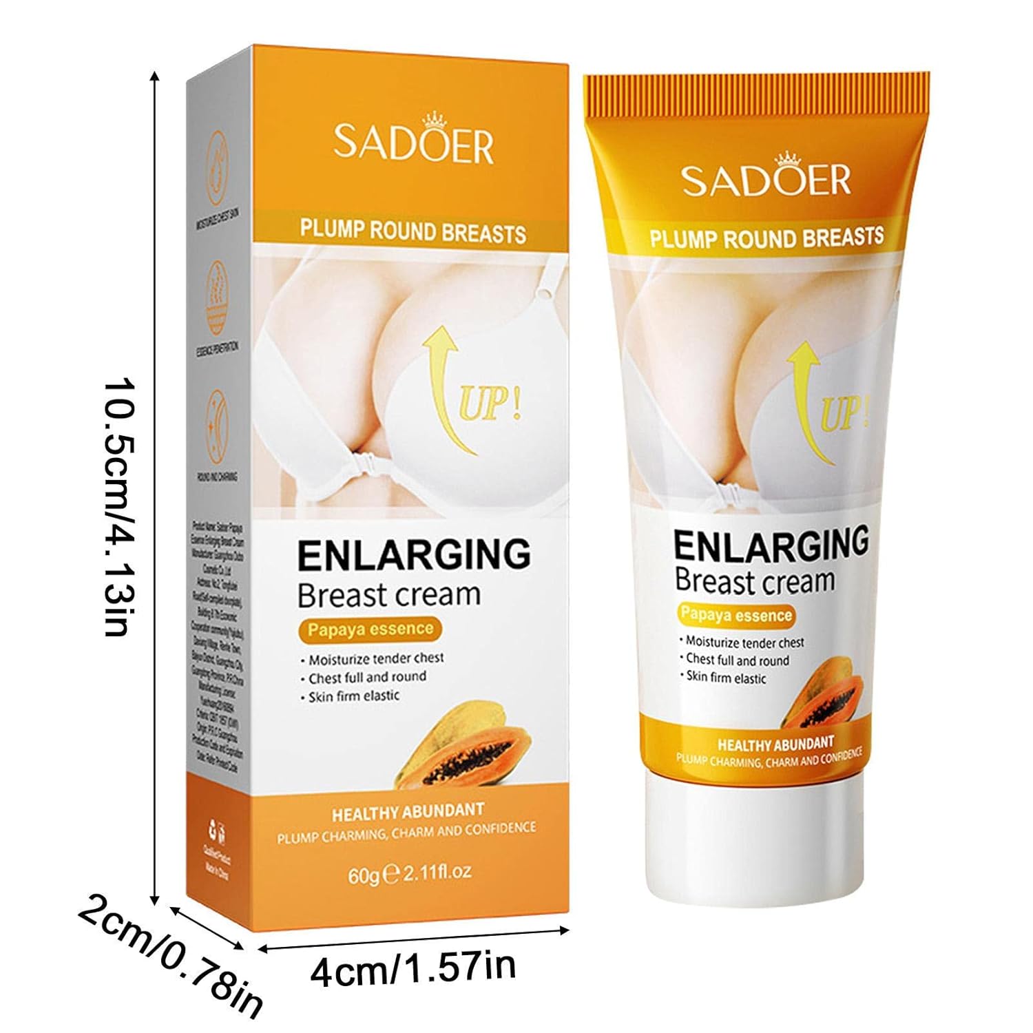 SADOER - Papaya Essence Body Firming & Nourishing Cream - Image 5